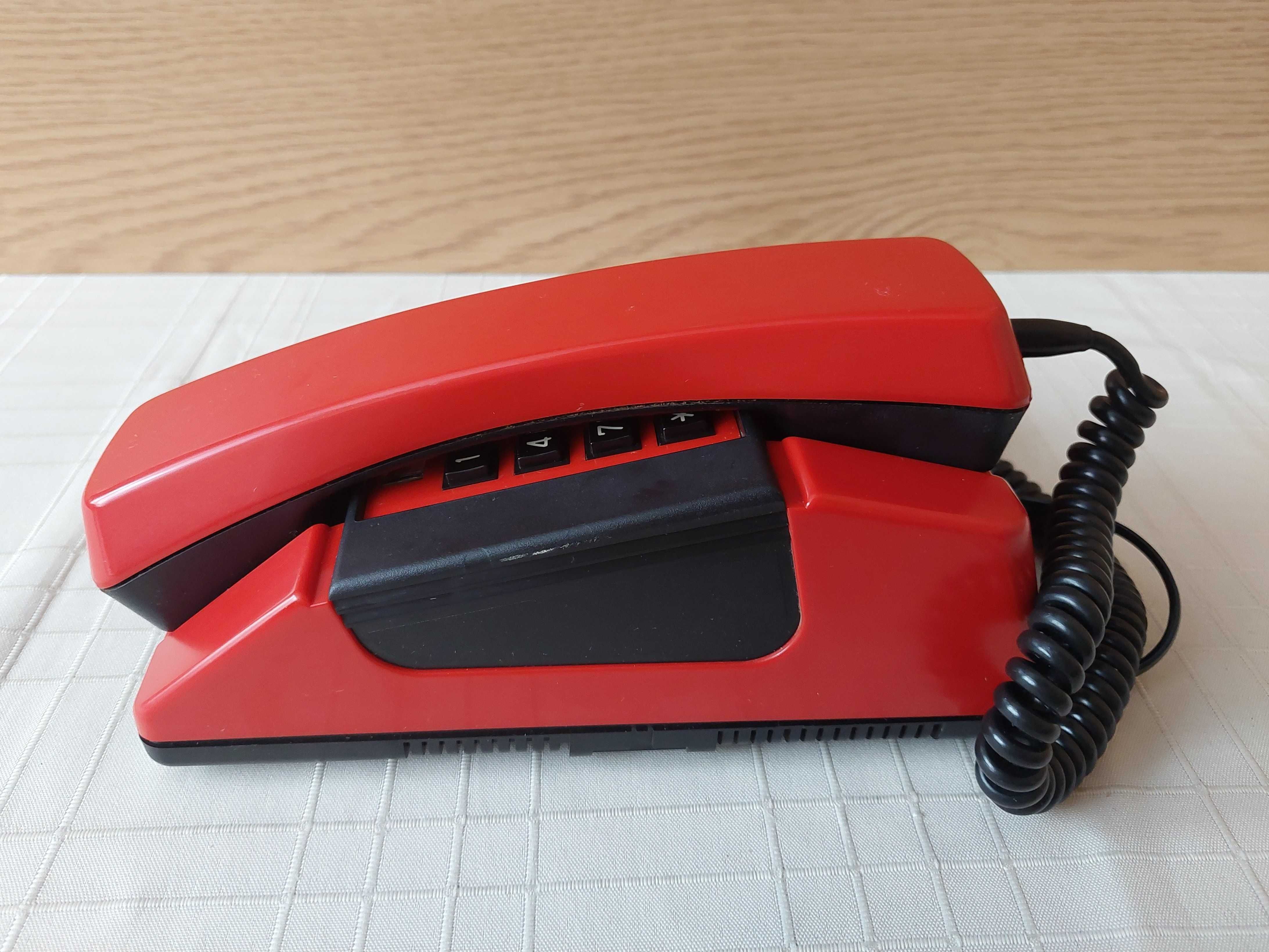 Telefon stacjonarny - Bratek 324A (czerwony)