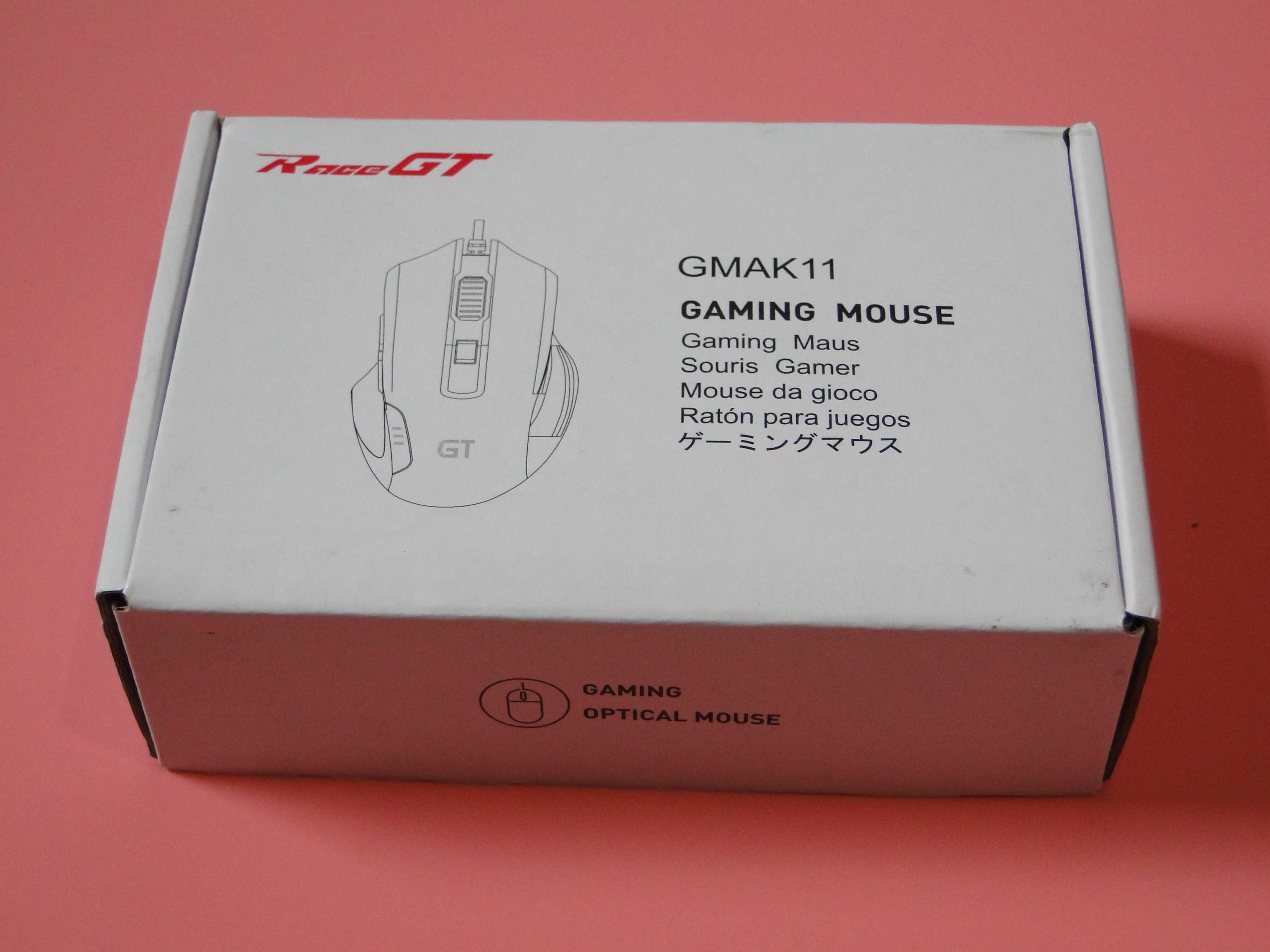 Myszka RaceGT Wired RGB Gaming Mouse