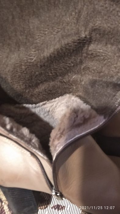 Сапоги натуральная кожа