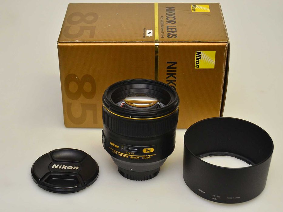 Obiektyw Nikon F Nikkor AF-S 85mm f/1.4G Piękny Gwarancja!