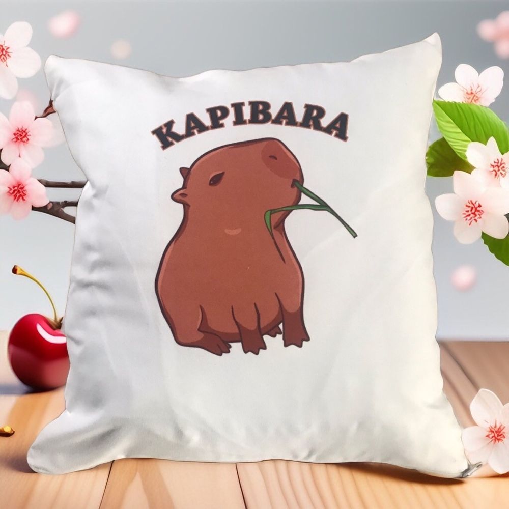 Poduszka Kapibara na prezent dla dziecka śmieszna