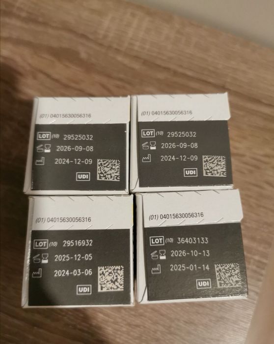 Accu-check active, 4 opakowania paski testowe, 4x 50 testów paskowych