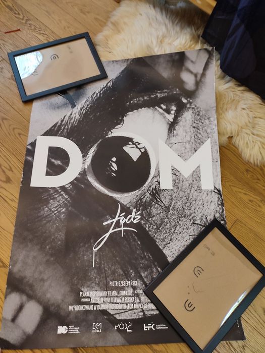 Plakat filmowy Dom/Łódź Reż. Piotr Szczepański
