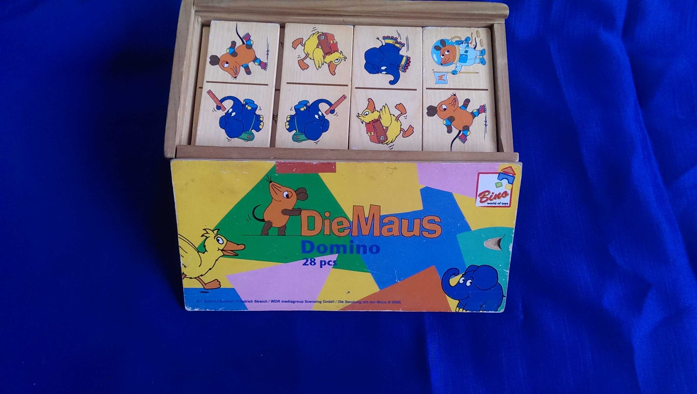 Детское домино Die Maus