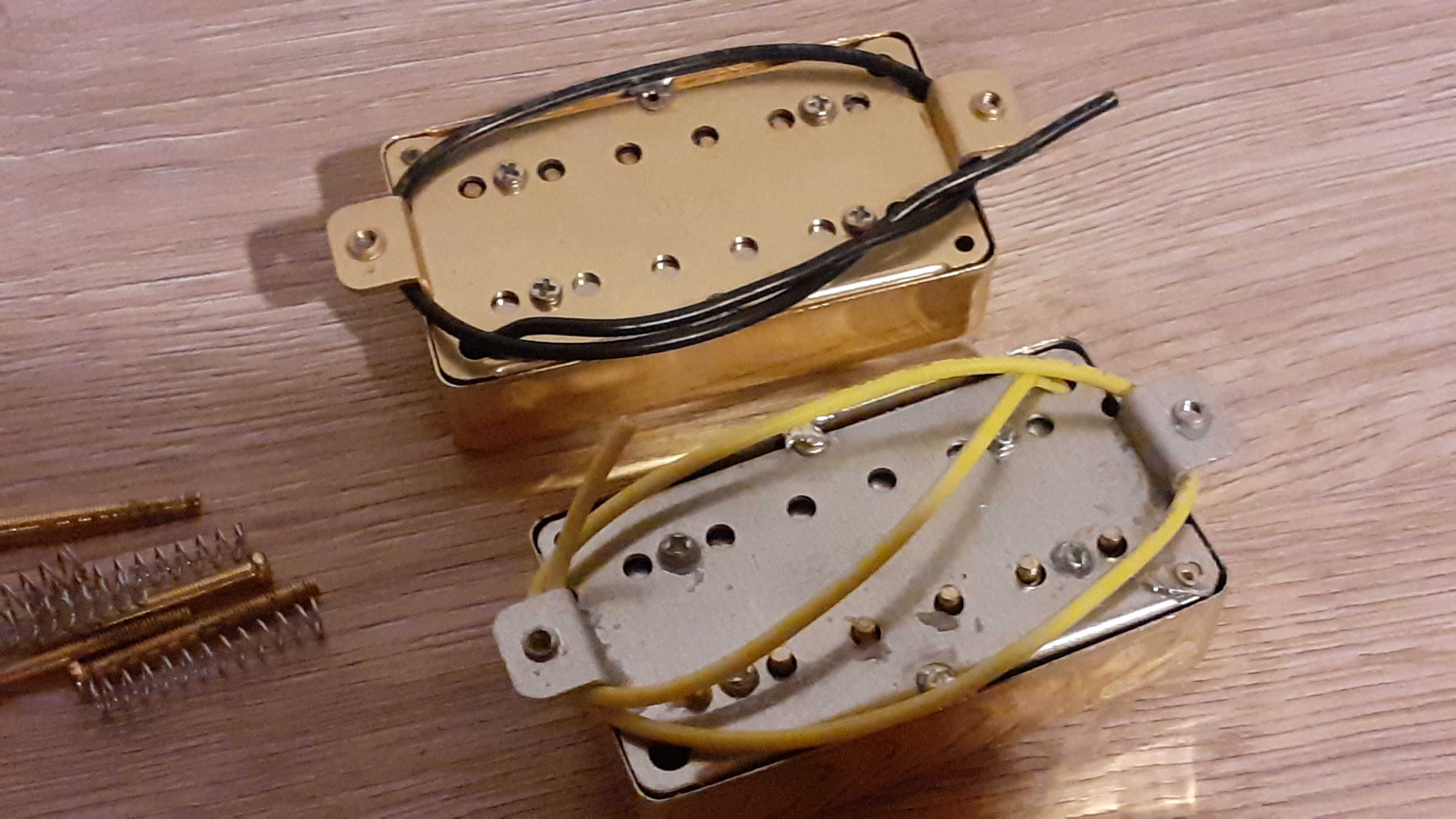 Humbuckers Neck/Bridgel (dourados)