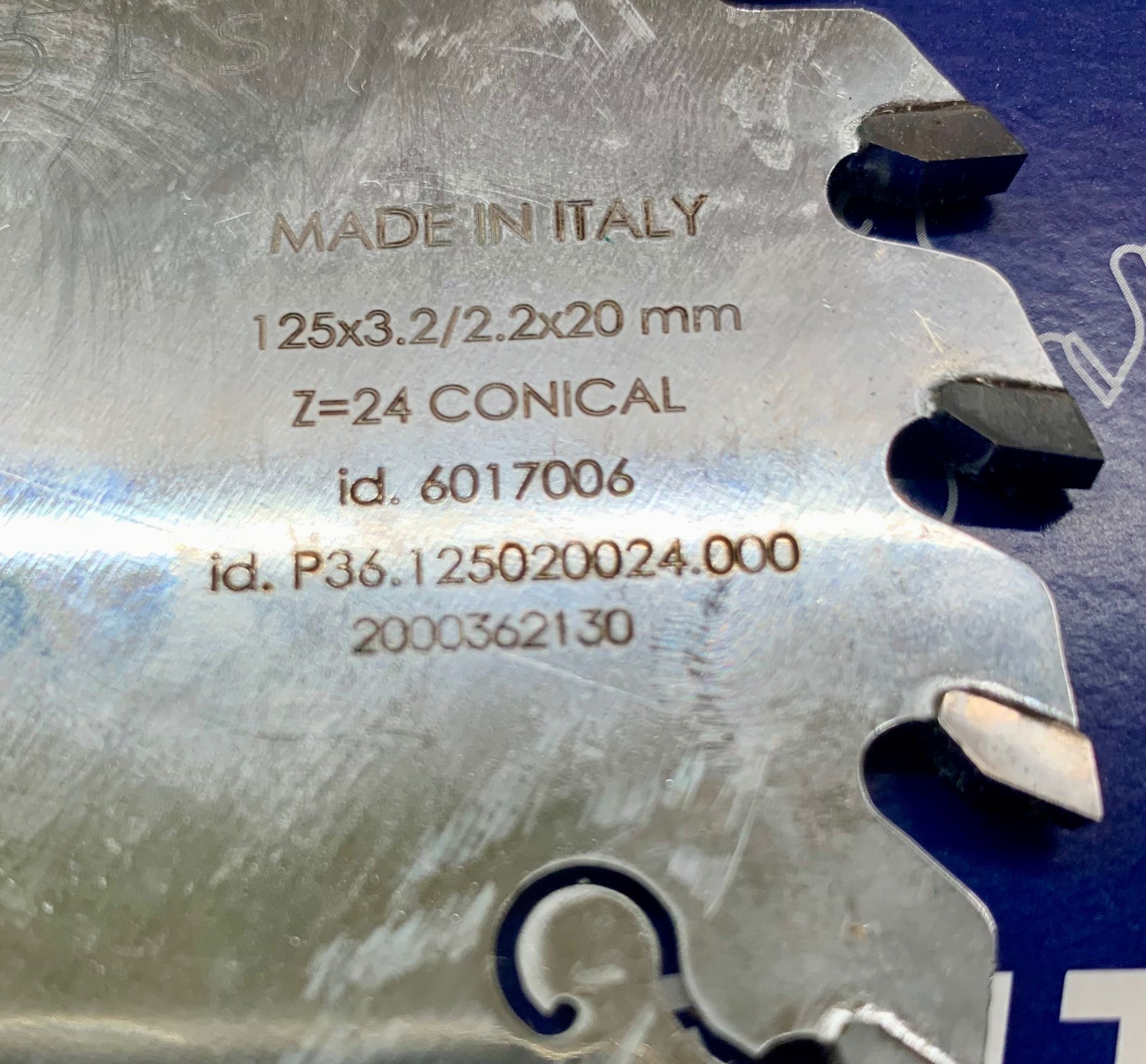 ITA Tools Podcinak trapezowy 125x20x24Z