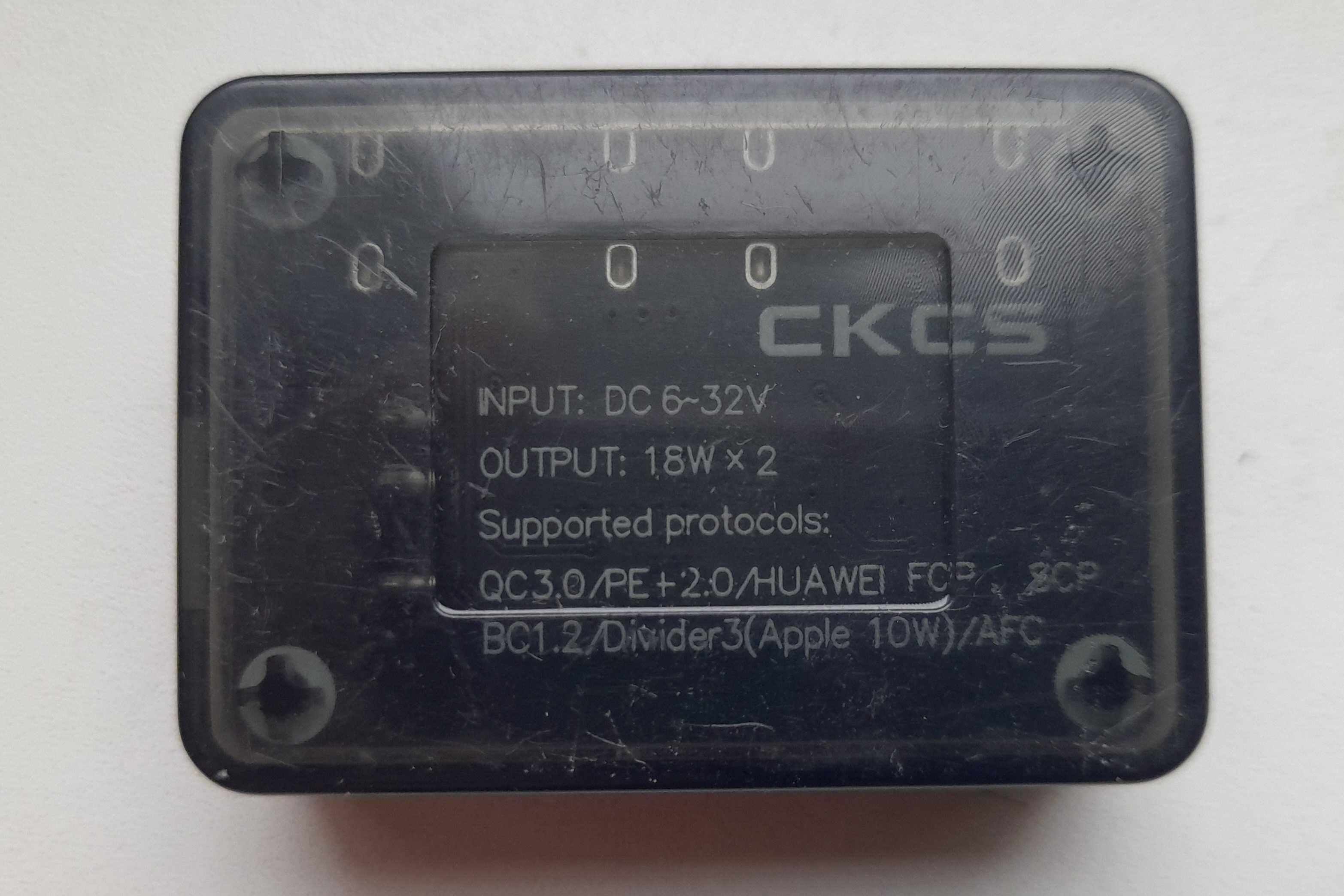 Понижающий модуль USB 6-32v 2.4 A 24W QC2.0 QC3.0 DC-DC