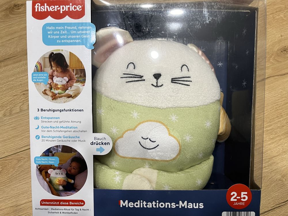 Fisher Price Myszka do medytacji w języku niemieckim