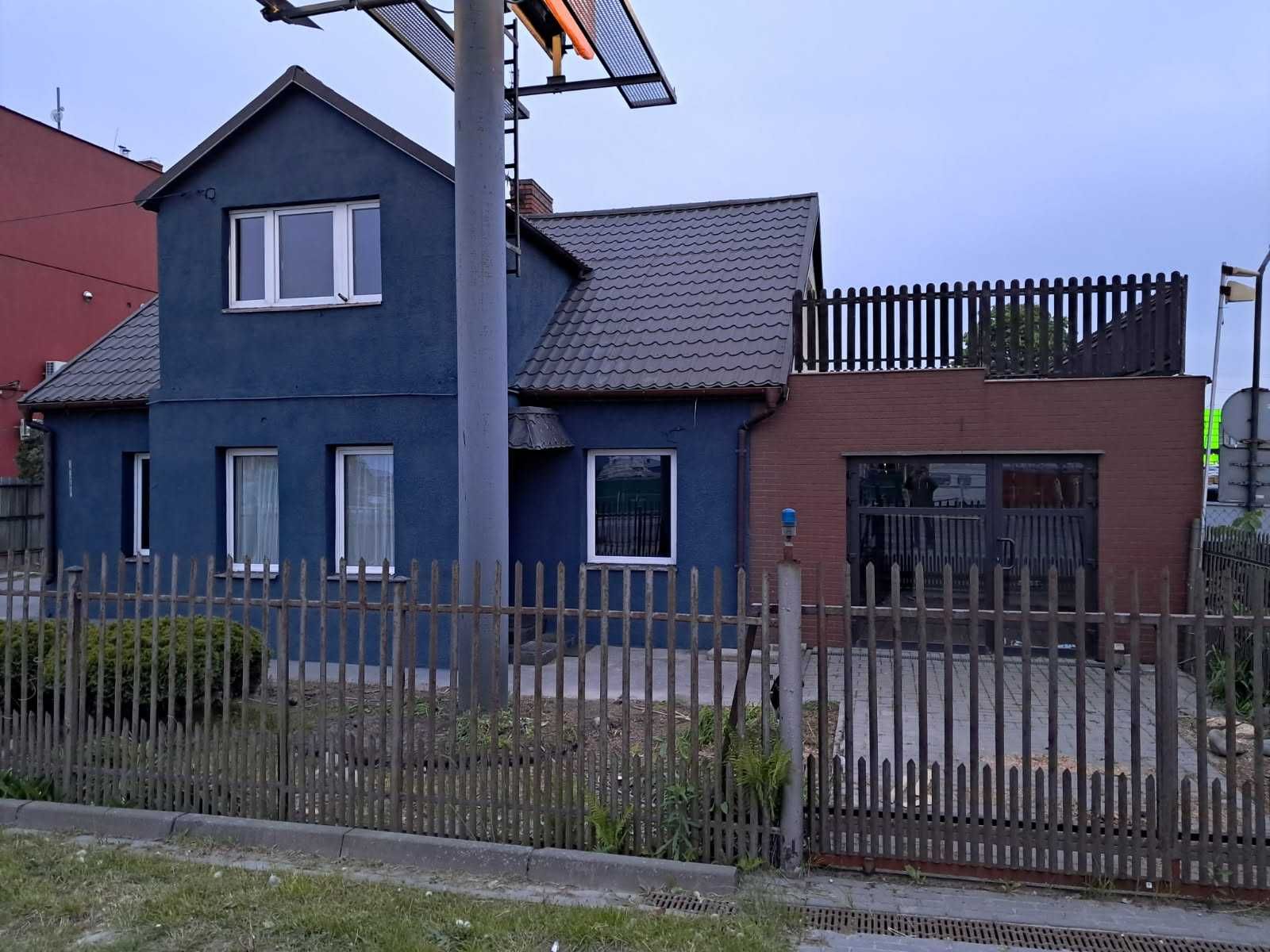 Wynajmę budynek 150m2dwa magazynkipo35m2 plac 1500m2