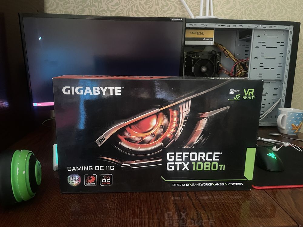 Продам ігровий пк 1080 ti 11gb/ryzen 7/ddr4 16gb/128 ssd