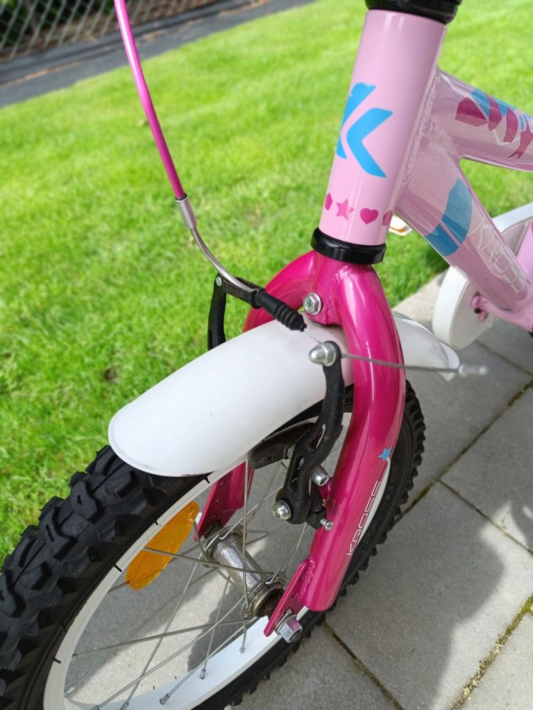 rower dziecięcy Kross Polly Różowy 16 cali 
Rowery dziecięce Kross Pol