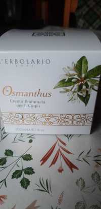 L'Erbolario Osmanthus perfumowany krem do ciała 200 ml damski nowy