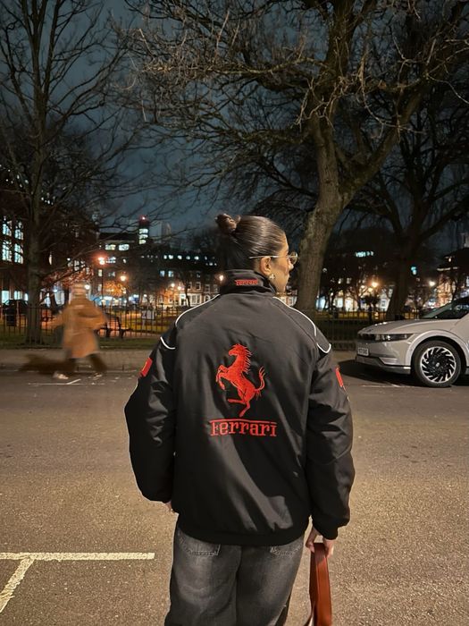 Бомбер Ferrari Puma Куртка Пума Феррари Формула 1 Мотокуртка