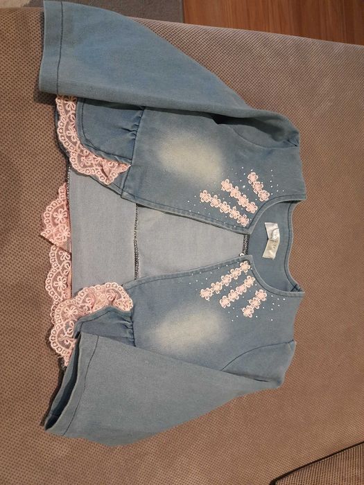 Dżinsowy zestaw na wiosnę roz 92