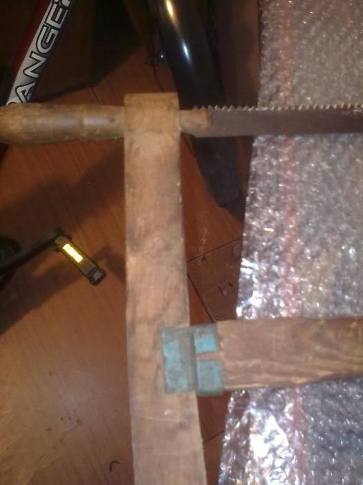 piła ręczna drewniana ,ramowa,zabytkowa