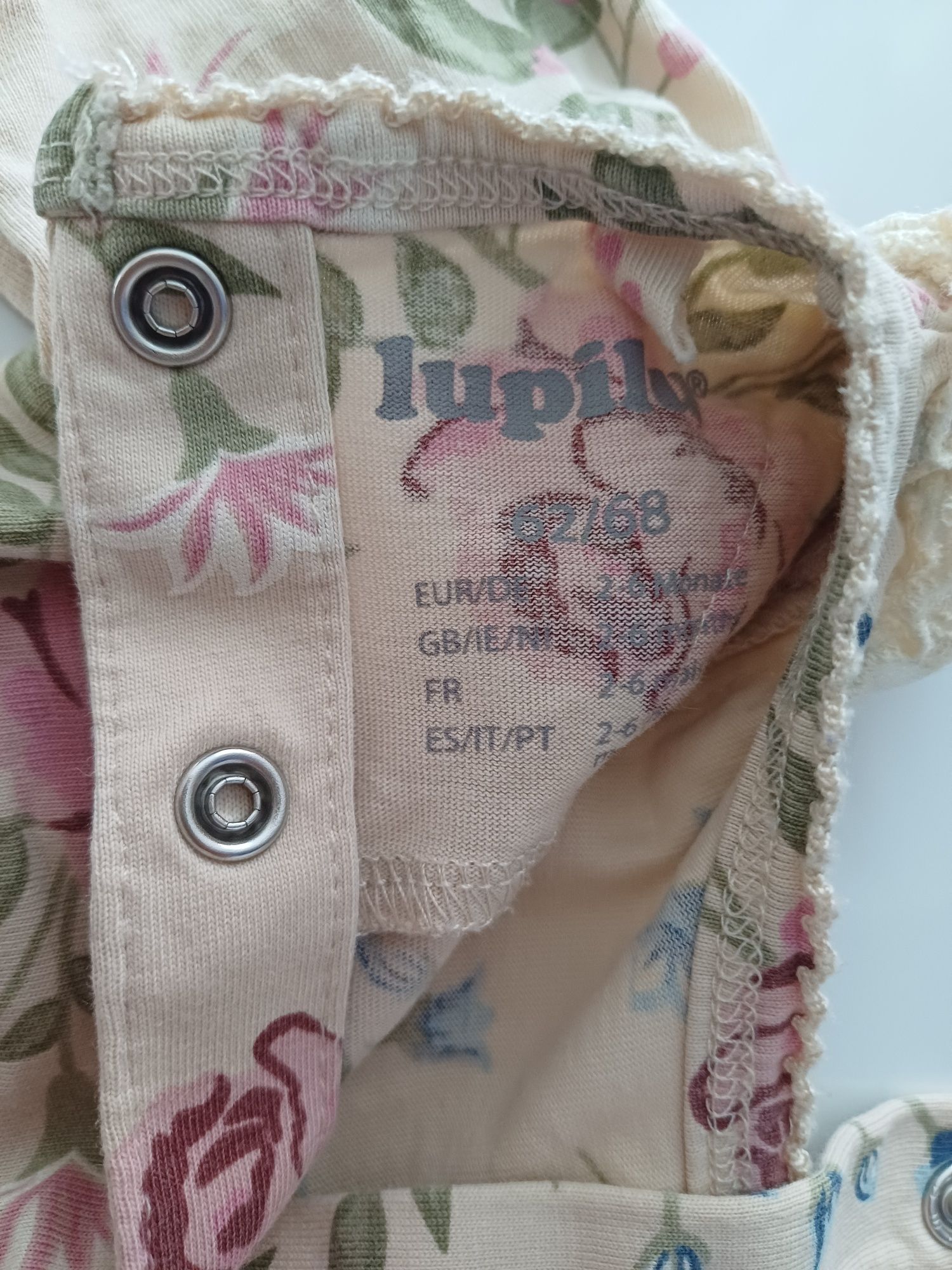 Body 62/68 dziewczynka Lupilu