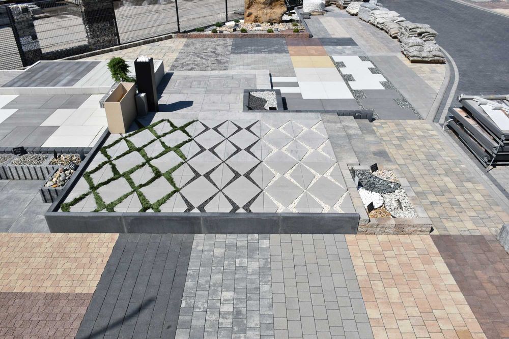 Grys bazaltowy 16-22 mm (Bazalt) Grys grafitowy kamień do ogrodu