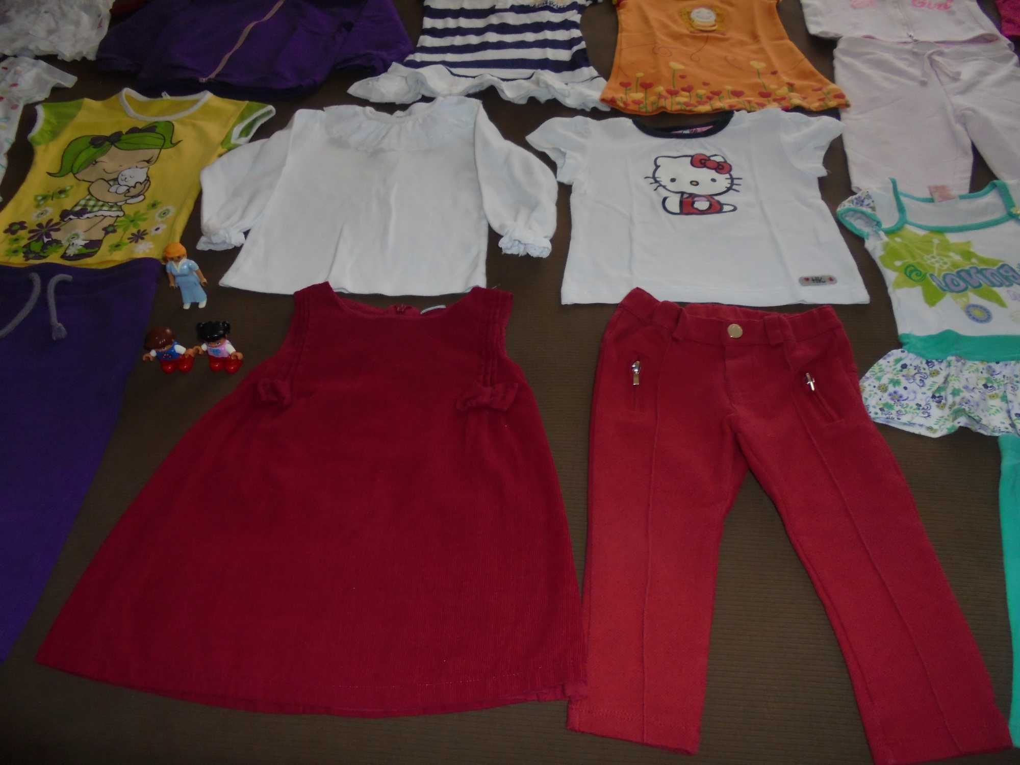 lote de roupa de menina bebé as sandálias brancas