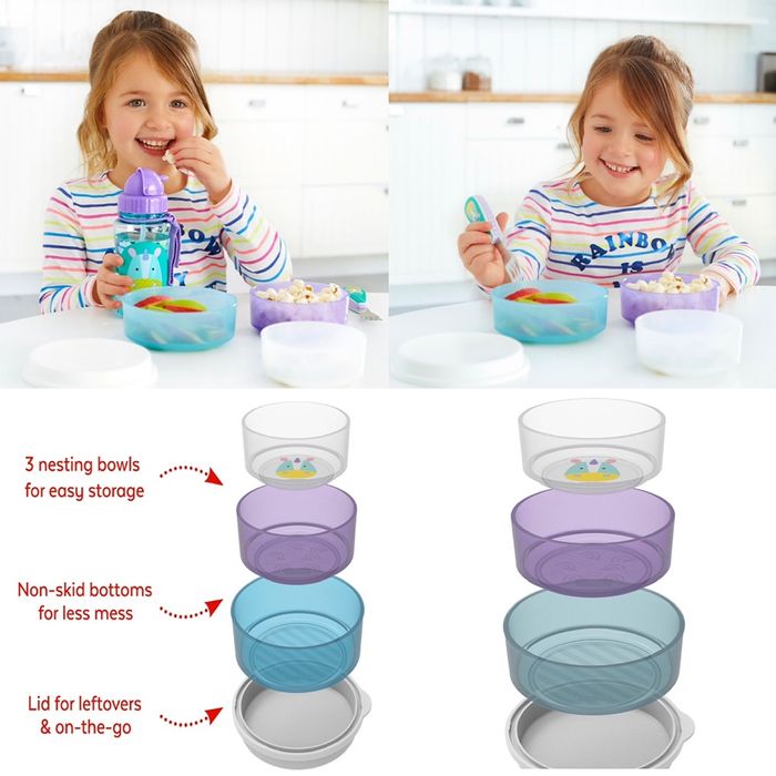 Набор посуды Skip Hop приборы, миска тарелка