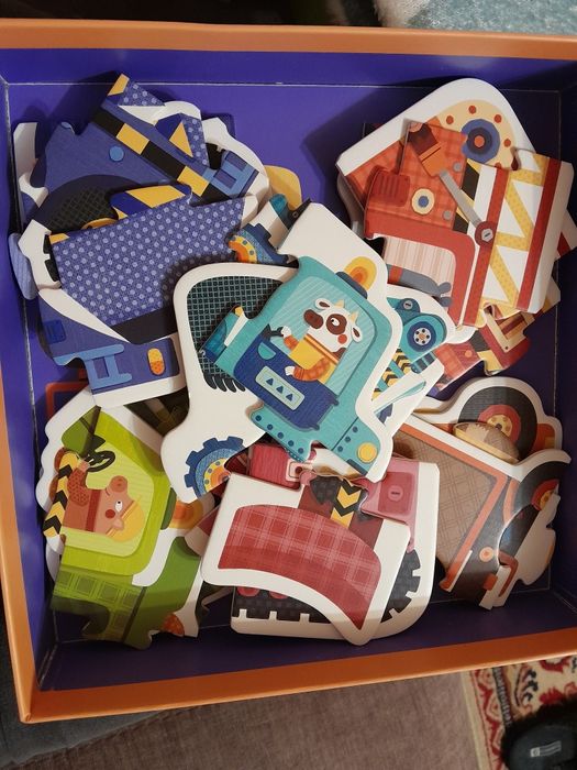 Пазлы строительные машины