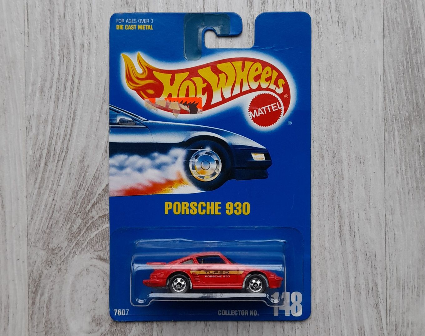 Hot wheels porsche 930 z 1991 roku