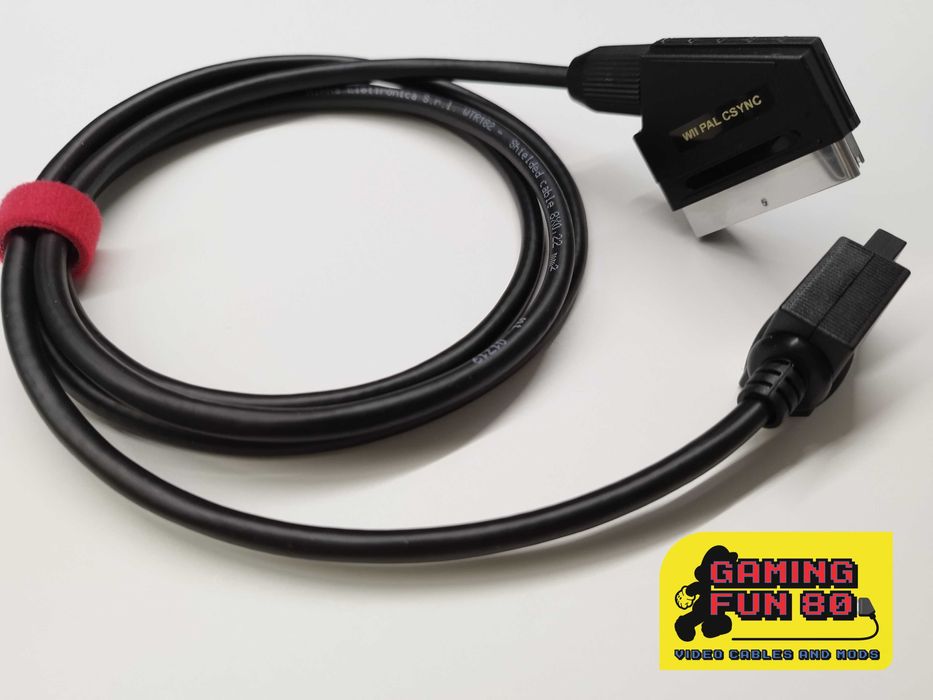 Nintendo Wii Pal - Cabo Scart RGB Csync