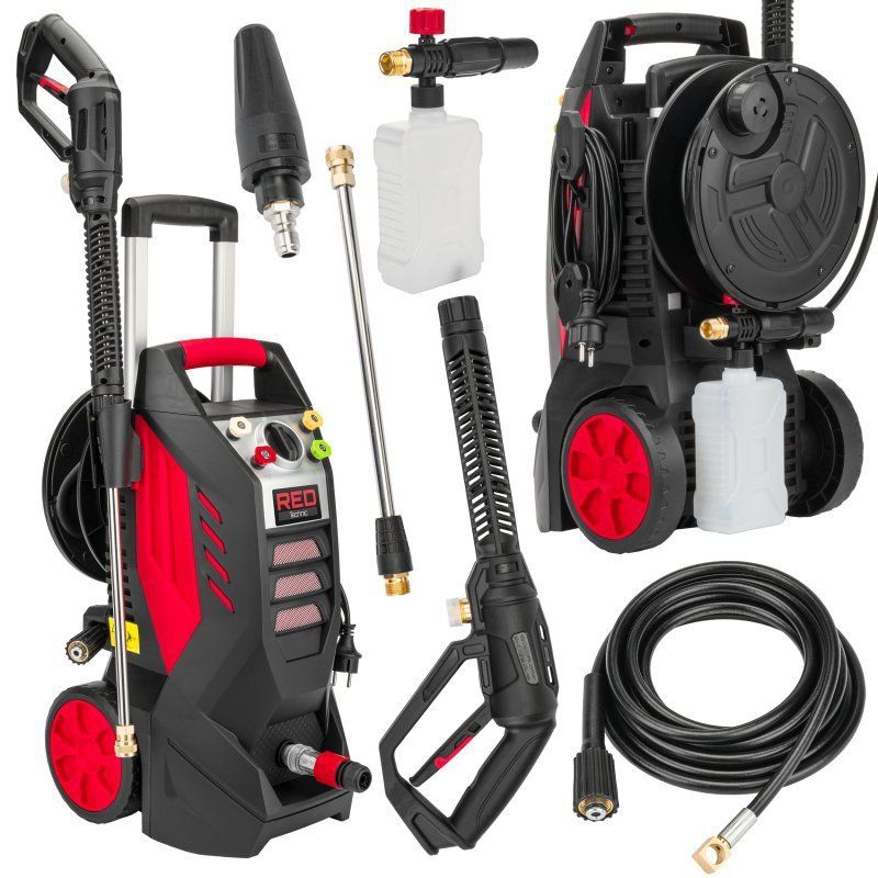 Myjka Ciśnieniowa 300Bar 2500W Turbo Red Technic Rtmc0029