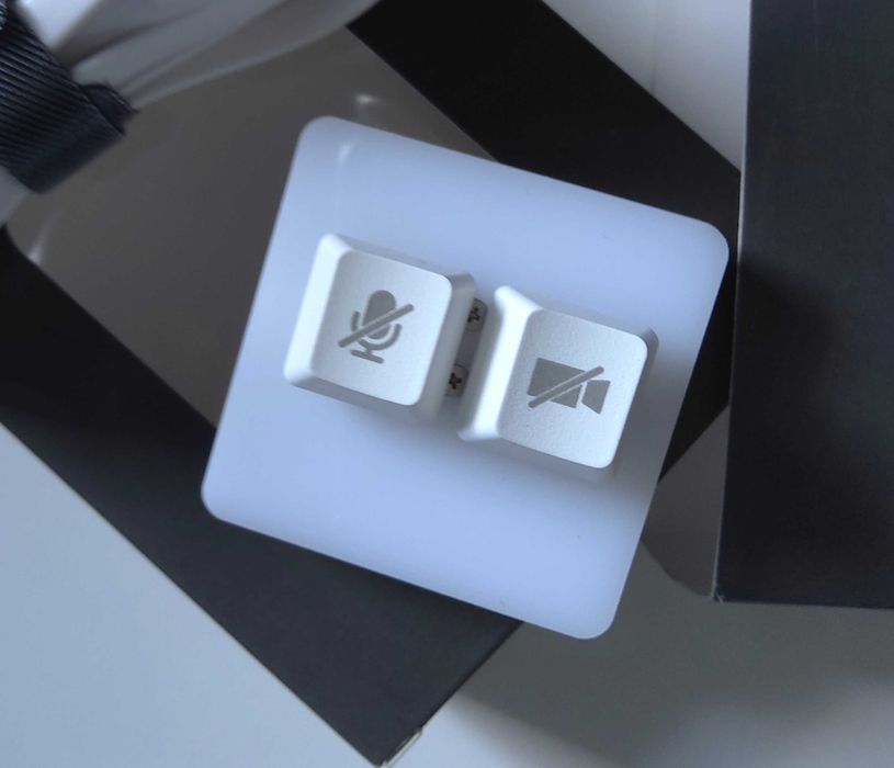 Linkidea USB Zoom Meeting Przycisk wyciszania Rozpocznij/zatrzymaj
