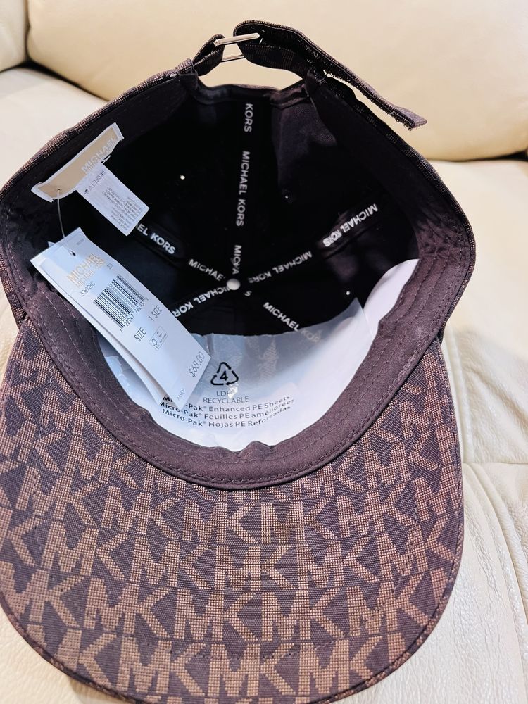 Czapka z daszkiem MICHAEL KORS 538928C nowa metki Unisex Bejsbolówka