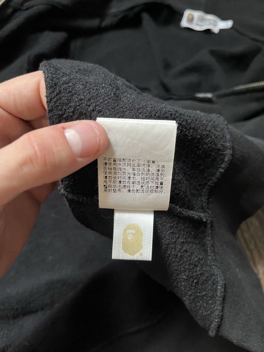 Bape 2nd full zip-hoodie x supreme a bathing ape