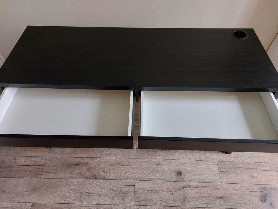 Biurko MICKE, Czarne