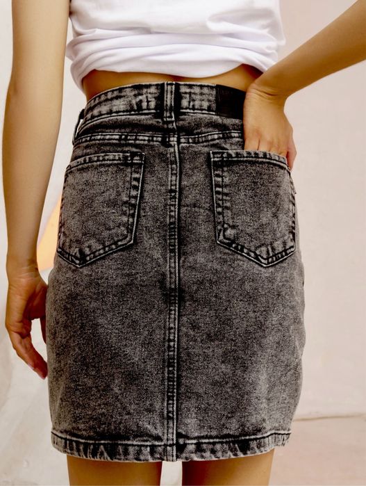 Спідниця чорна / сіра