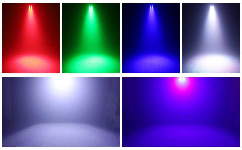 5-Efektów LED Par Disco Kula Laser Strobo UV Mix kolor wzór DMX pilot