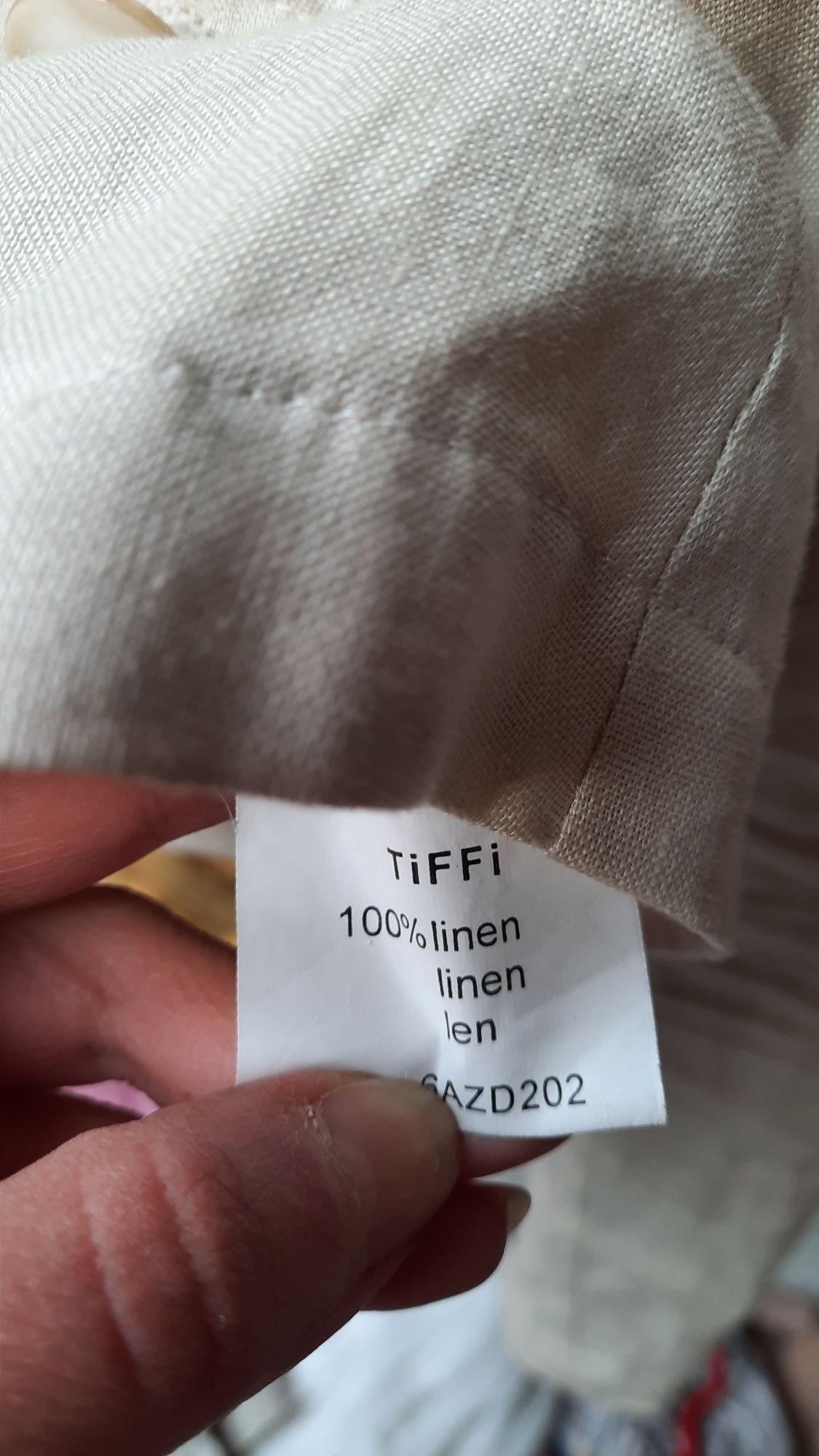 Lniany Żakiet marynarka Tiffi S
