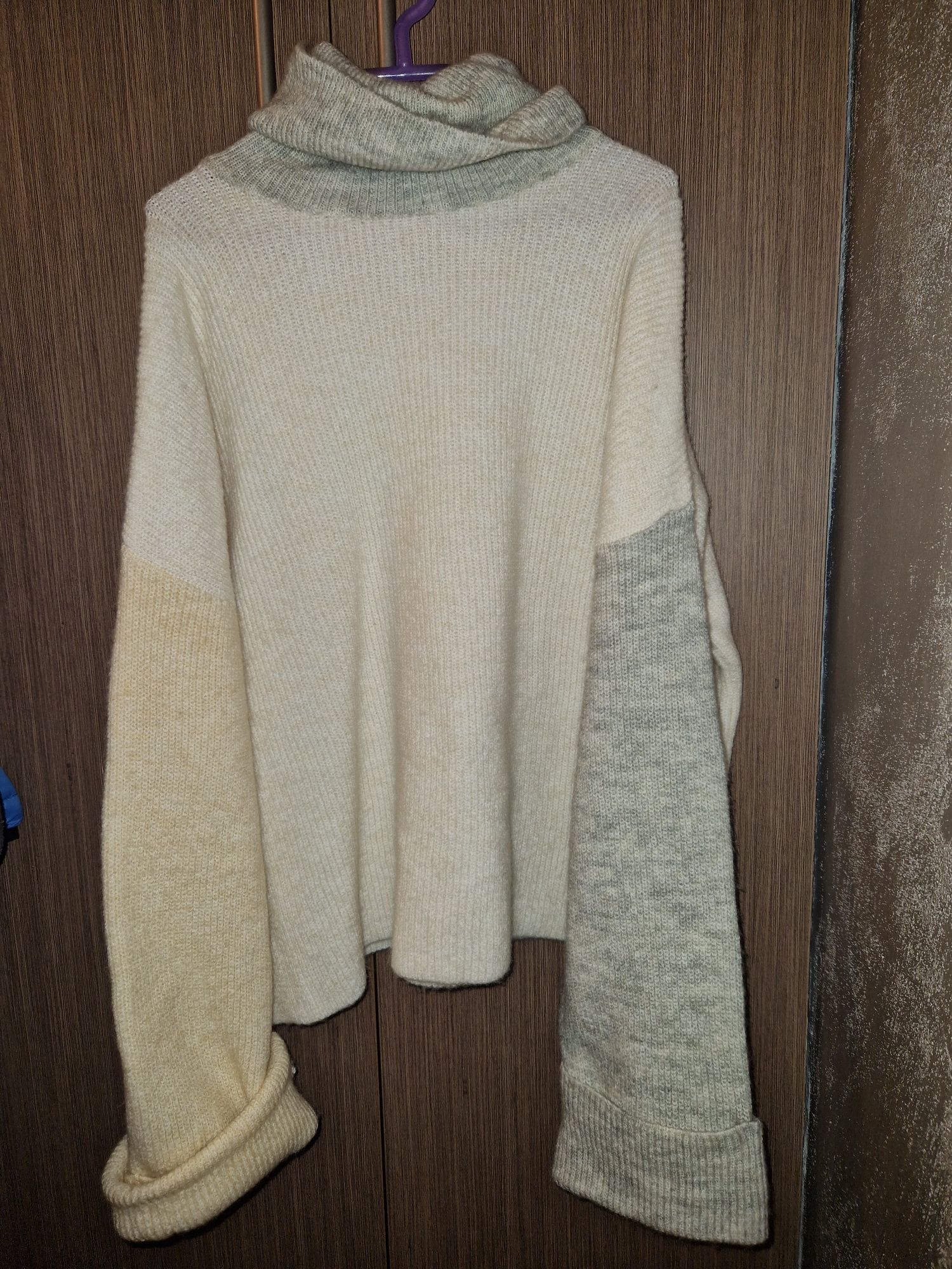 NOWY sweter damski Mango r. 38 M beżowy oversize