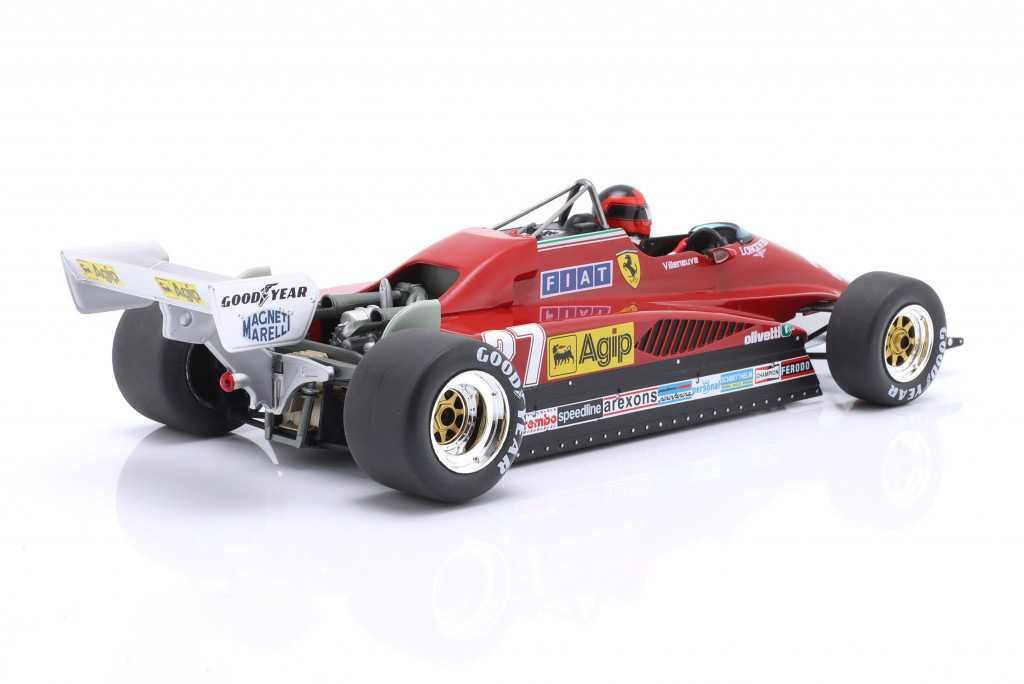 Model 1:18 MCG Ferrari 126 C2 #27 GP Belgium 1982 G.Villeneuve
