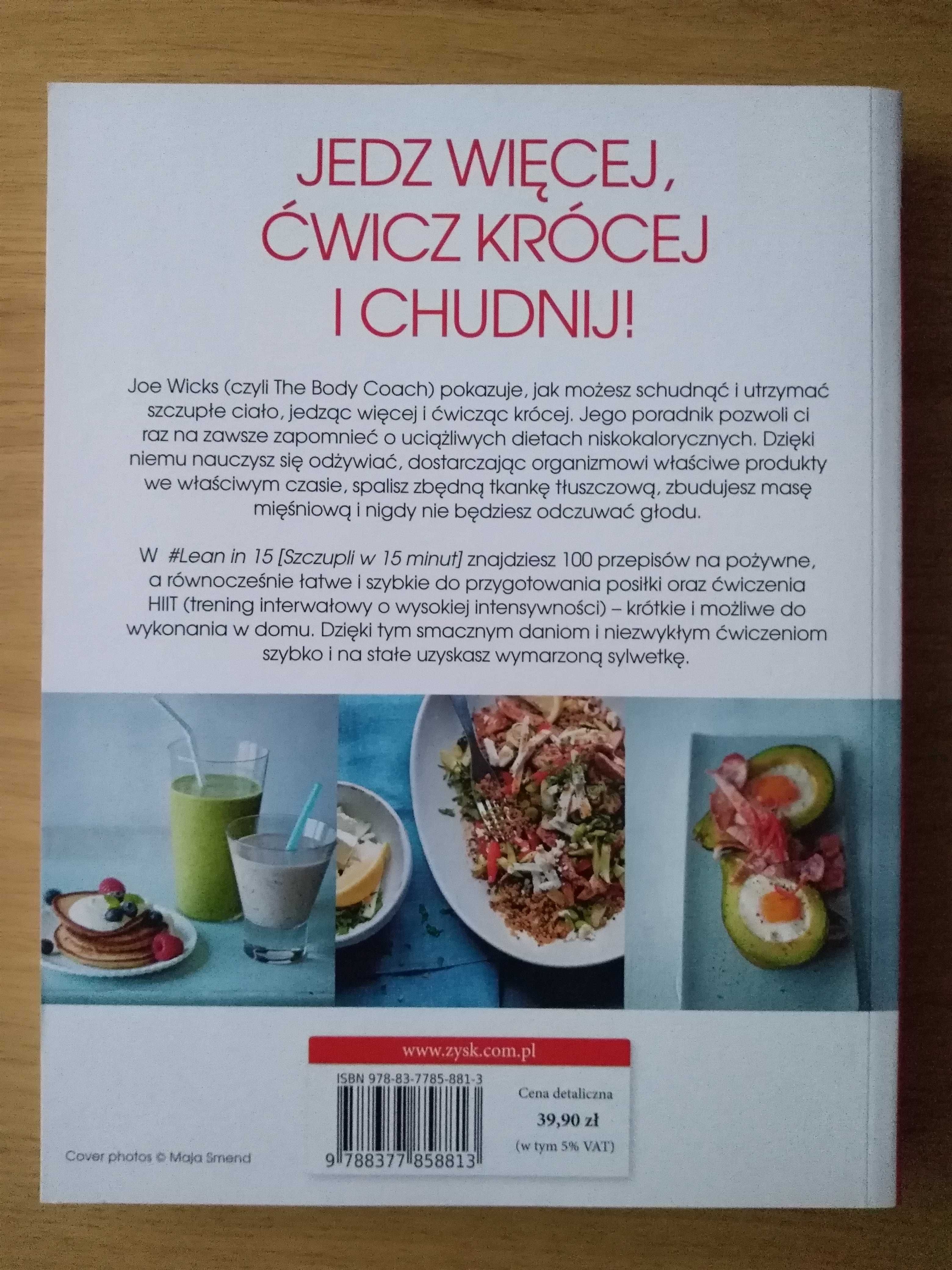 Książka - Szczupli w 15 min (Lean in 15) Jedz, ćwicz i chudnij Wicks