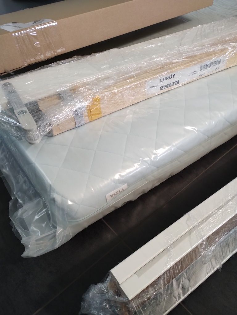 Łóżko dla dziecka Kritter Ikea 70x160 + GRATIS