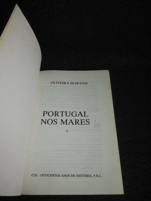 Livros Portugal nos Mares Oliveira Martins 2 Volumes