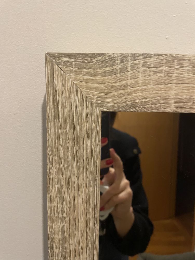 Espelho moldura em madeira