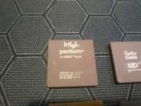 Procesor Intel pentium w/ mmx tech retro