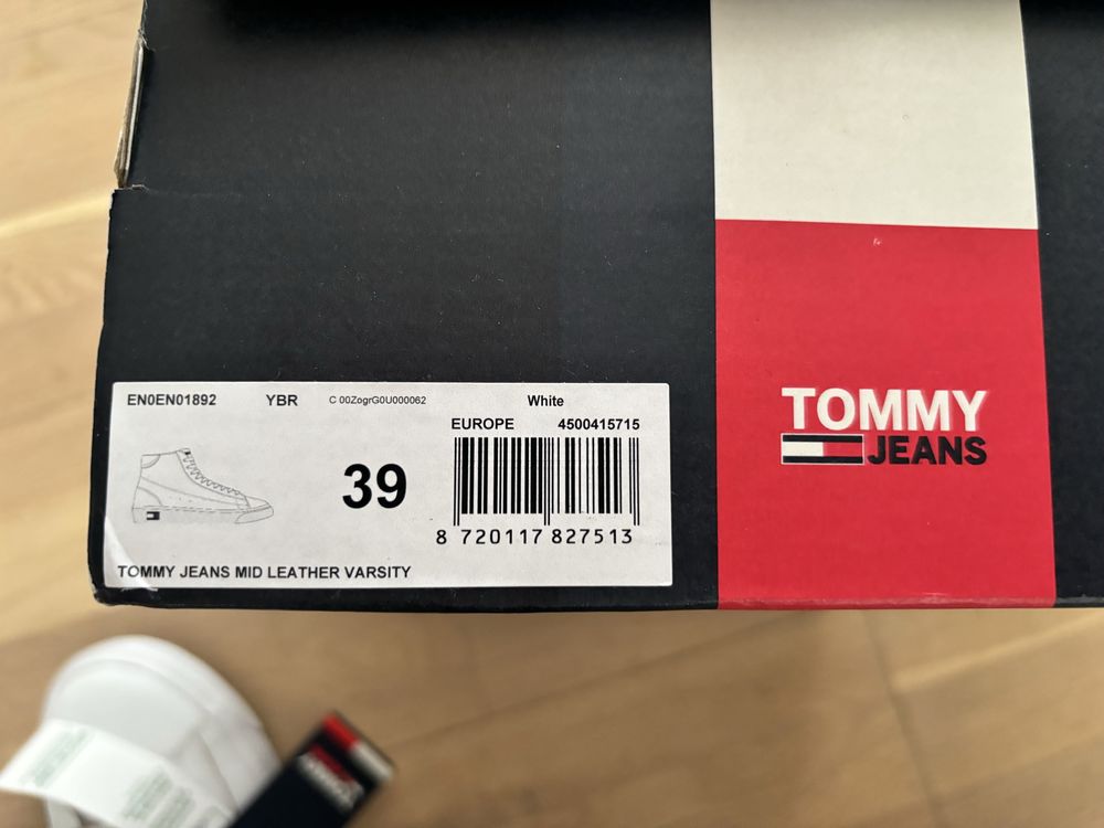 Buty sneakersy adidasy za kostkę Tommy Jeans 39