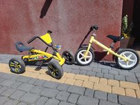 Gokart berg + rowerek biegowy