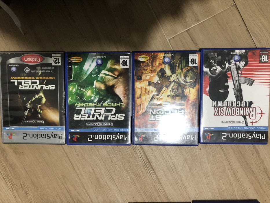 Vendo varios jogos de ps2 (tiro e guerra)