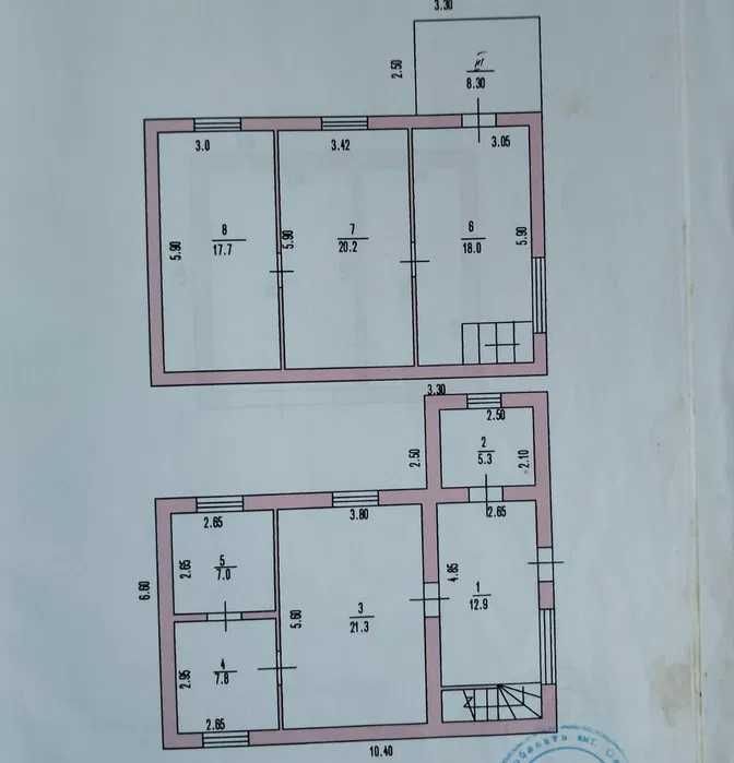 (13/1) Продам капітальний 2-поверховий будинок