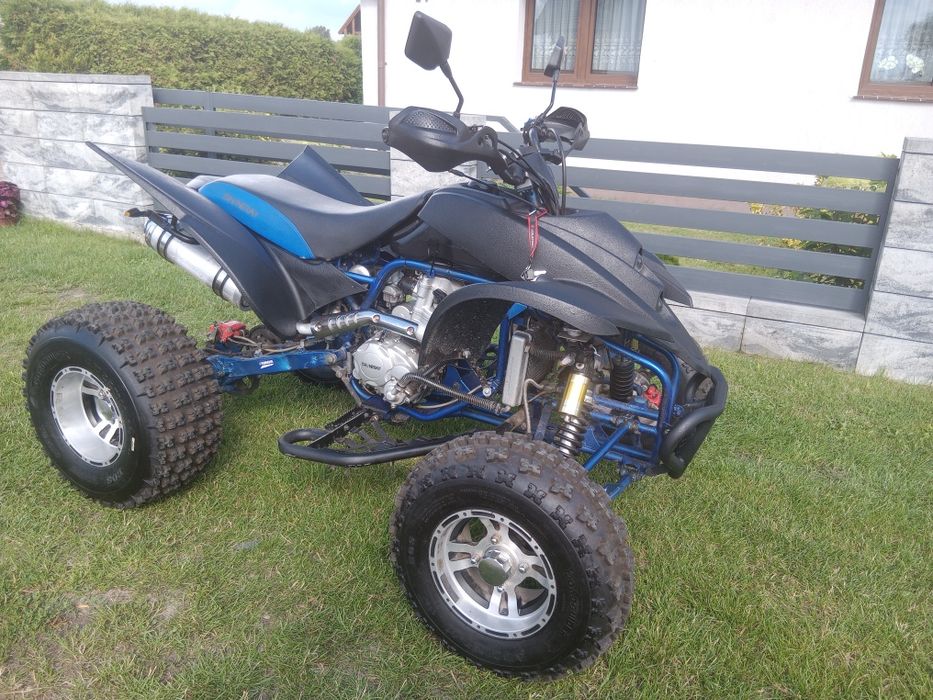 Quad Shineray Spyder 250 chłodzony cieczą , amortyzat