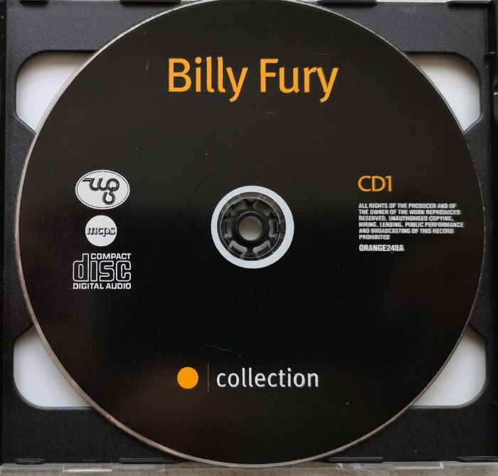 BILLY FURY podwójny album 2 CD.Stan bardzo dobry.