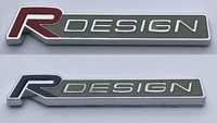 Nowy znaczek emblemat Rdesign R Design Volvo przykręcany przyklejany