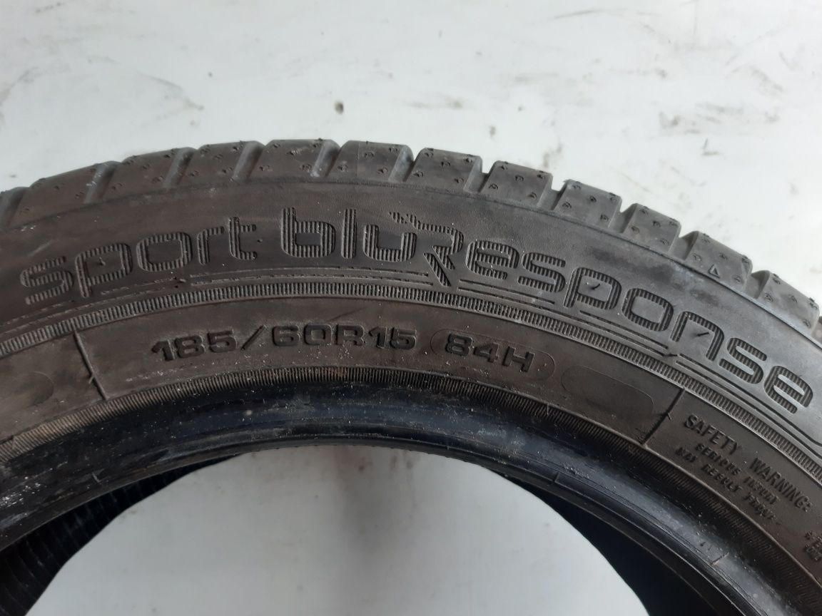 Opony letnie 185/60R15 Dunlop 7mm montaż w cenie