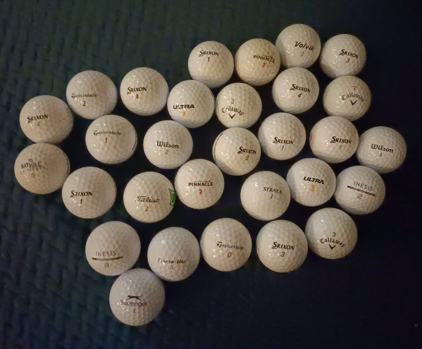 Piłki golfowe profesjonalne - 30 sztuk